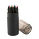 BLACK COLOURING PENCIL SET in Black.