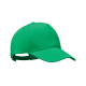 ORGANIC COTTON BASEBALL CAP in Green.