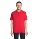 PEGASE POLO ORGANIC 210G in Red.