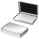 METAL CLASSIC MEMO HOLDER in Silver.