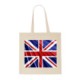 BRITISH MADE 100% NATURAL COTTON SHOPPER TOTE BAG FOR LIFE.