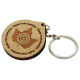 BAMBOO KEYRING (50MM).