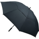 VENTED GOLF UMBRELLA in Black.