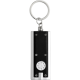 KEY HOLDER KEYRING with a Light in Black.