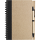 THE NAYLAND - CARDBOARD CARD NOTE BOOK with Ball Pen in Black.