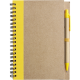 NOTE BOOK with Ball Pen in Yellow.