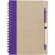 NOTE BOOK with Ball Pen in Purple.