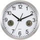 WALL CLOCK in Silver.