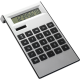 DESK CALCULATOR in Black & Silver.