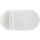 ERASER with Pencil Sharpener in White.