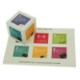 SNAFOOZ MEDIUM FOAM CUBE PUZZLE.