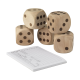 OUTDOOR DICE GAME in Wood.