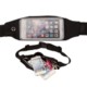 PHONE RUNNING BELT in Black.