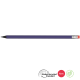 SUPERSAVER GRS RECYCLED PENCIL - PURPLE - BLACK with Eraser.