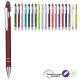 ASTRA-I SOFT FEEL GRS RECYCLED METAL BALL PEN.