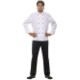 KARSTEN CHEF JACKET in White.