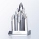 OPTICAL CRYSTAL GLASS FIVE STAR DIAMOND AWARD.