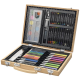 RAINBOW 67-PIECE COLOURING SET in Natural.