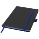 COLOUR-EDGE A5 HARD COVER NOTE BOOK in Solid Black & Royal Blue.