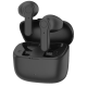 PRIXTON TWS155 BLUETOOTH® EARBUDS in Solid Black.