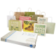 AGRICULTURAL WASTE AND KRAFT PAPER BAGS SAMPLE BOX in White.