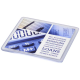 ELLISON SQUARE PLASTIC COASTER with Paper Insert in Clear Transparent Clear Transparent.