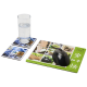 Q-MAT® MOUSEMAT AND COASTER SET COMBO 3 in Solid Black.