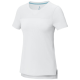 BORAX SHORT SLEEVE WOMENS GRS RECYCLED COOL FIT TEE SHIRT in White.