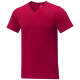 SOMOTO SHORT SLEEVE MENS V-NECK TEE SHIRT in Red.