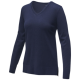 STANTON WOMENS V-NECK PULLOVER in Navy.