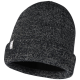 RIGI REFLECTIVE BEANIE in Solid Black.