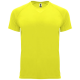 BAHRAIN SHORT SLEEVE CHILDRENS SPORTS TEE SHIRT in Fluor Yellow.