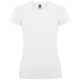 MONTECARLO SHORT SLEEVE WOMENS SPORTS TEE SHIRT in White.