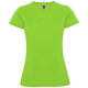 MONTECARLO SHORT SLEEVE WOMENS SPORTS TEE SHIRT in Lime.