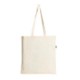 INVINCIBLE 5OZ NATURAL REUSABLE COTTON SHOPPER TOTE BAG.