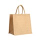 MAJESTIC LARGE SIZE JUTE SHOPPER TOTE BAG in Natural Sustainable Jute.