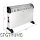 FAN HEATER COMPACT I in White.