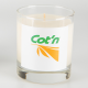 240G CLEAR TRANSPARENT GLASS SCENTED CANDLE in a Printed Gift Box.