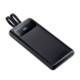 REEVES-PULSEXPRESS 10 POWERBANK with Fast Charge & Power Delivery in Black.