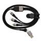 6-IN-1 CHARGER CABLE REEVES-CONVERTICS TRIPLE 100 WATT.