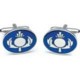 HARD ENAMEL CUFF LINKS.