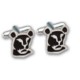 SOFT ENAMEL CUFFLINK.