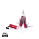 MULTI TOOL AND TORCH SET in Red.