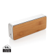 NEVADA BAMBOO 3W CORDLESS SPEAKER in Grey.