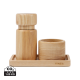 VINGA RETRO SALT & PEPPER SET in Brown.