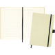 IWADE GRASS FIBRE ECO A5 NOTE BOOK in Natural & Black.