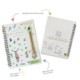 PLANTABLE SEEDED NOTE BOOK A5 with Pen & Pencil on Belly Band.