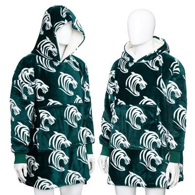 Picture of PRINTED SHERPA WEARABLE HOODED HOODY