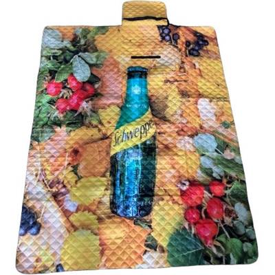 Picture of BRANDED PICNIC PLAID PICNIC BLANKET