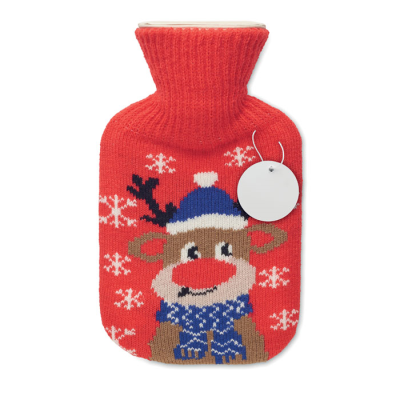 Picture of HOT WATER BOTTLE 250ML in Red.